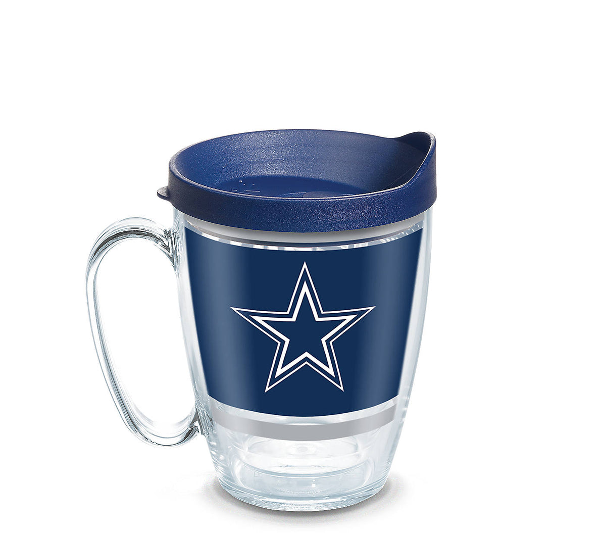 NFL Dallas Cowboys Logo and NFL Shield Ceramic Mug