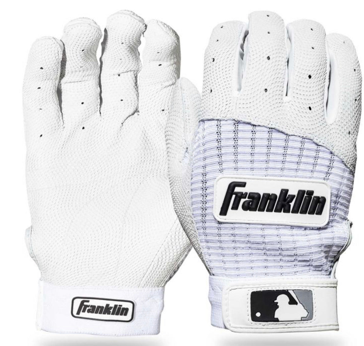 Franklin Sports Unisex JUDGE PRO CLASS BAT Glove WHITE-NAVY PNSTP