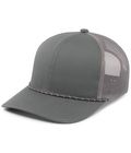 Pacific Headwear Trucker Snapback Braid Cap - AtlanticCoastSports