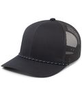 Pacific Headwear Trucker Snapback Braid Cap - AtlanticCoastSports