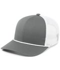 Pacific Headwear Trucker Snapback Braid Cap - AtlanticCoastSports