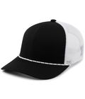 Pacific Headwear Trucker Snapback Braid Cap - AtlanticCoastSports