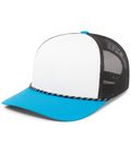 Pacific Headwear Trucker Snapback Braid Cap - AtlanticCoastSports