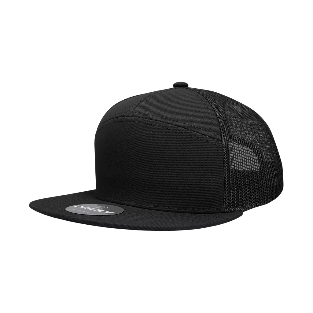 Decky Headwear 1133 in Solid and Tri-Colors (Embroidered with Your Logo)