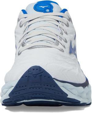 Mizuno Men's Wave Sky 8 Running Shoe Plein Air-laser Blue - AtlanticCoastSports