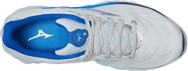 Mizuno Men's Wave Sky 8 Running Shoe Plein Air-laser Blue - AtlanticCoastSports