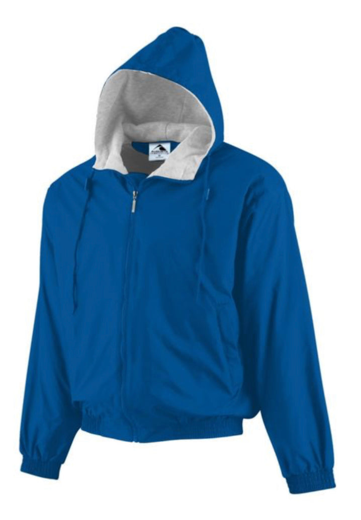 Augusta YOUTH Hooded Taffeta Jacket Fleece Lined - AtlanticCoastSports