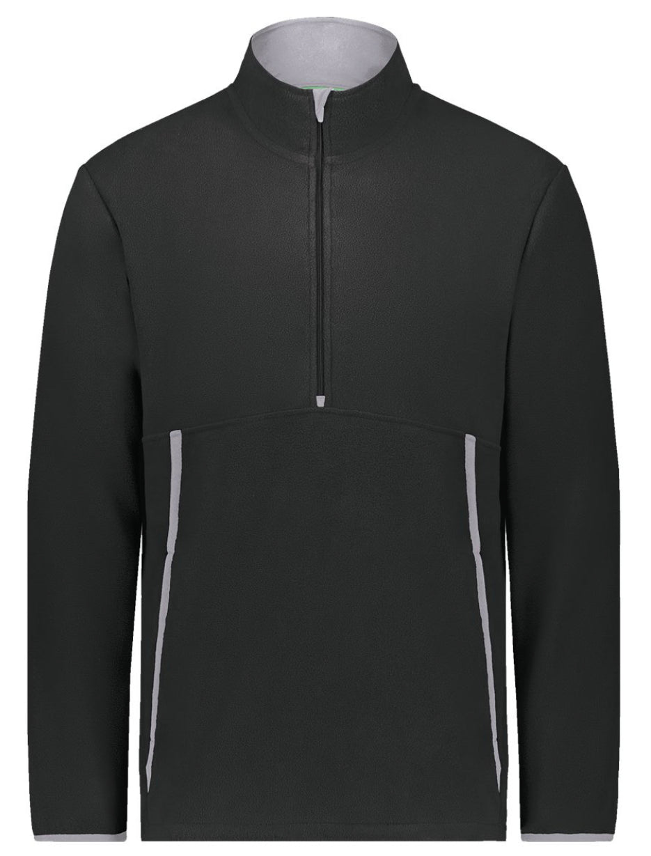 Augusta Sportswear Youth Eco Revive Polar Fleece 1/4 Zip 6856 Embroidered with Your Logo - AtlanticCoastSports