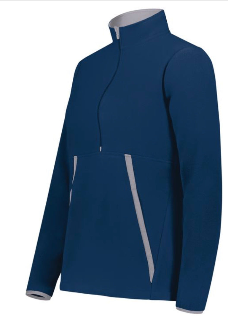 Augusta LADIES Eco Revive Polar Fleece  1/4 Zip 6857 Embroidered with Your Logo - AtlanticCoastSports