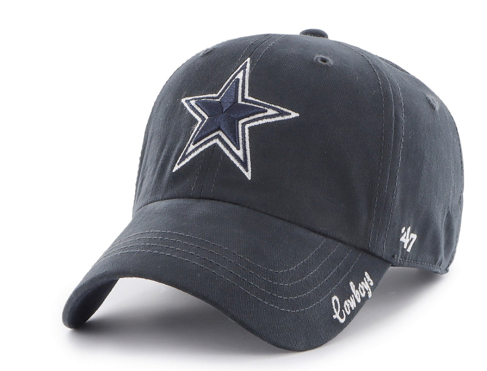 Dallas Cowboys '47 Brand Womens Miata Clean Up Adjustable Hat - AtlanticCoastSports