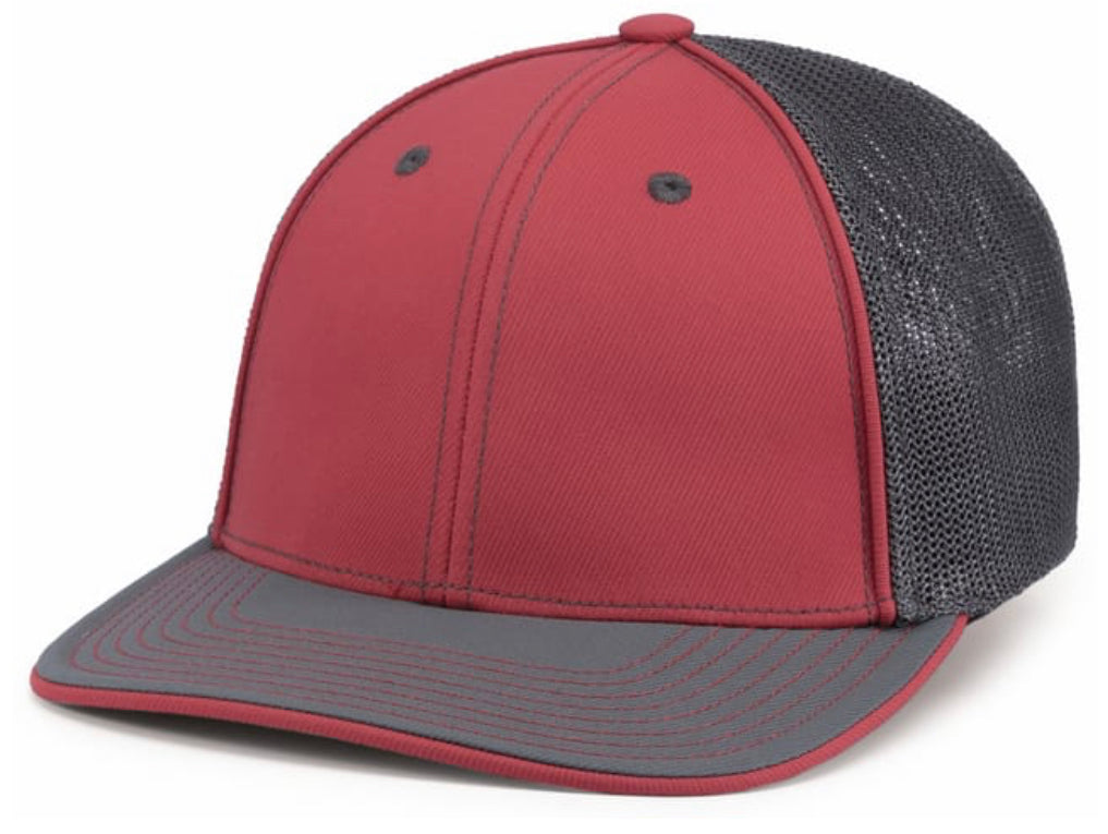 Pacific Trucker Pacflex Cap Style # 404M Splt Colors Hat Embroidered with Your Logo - AtlanticCoastSports