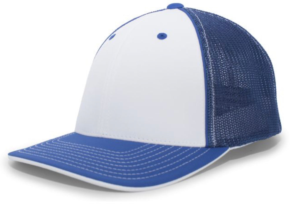 Pacific Trucker Pacflex Cap Style # 404M Splt Colors Hat Embroidered with Your Logo - AtlanticCoastSports