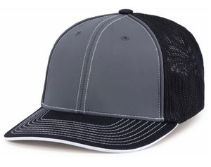 Pacific Trucker Pacflex Cap Style # 404M Splt Colors Hat Embroidered with Your Logo - AtlanticCoastSports