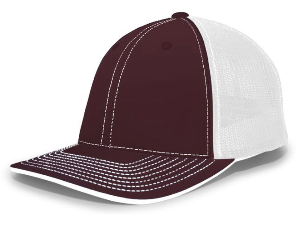 Pacific Trucker Pacflex Cap Style # 404M Splt Colors Hat Embroidered with Your Logo - AtlanticCoastSports