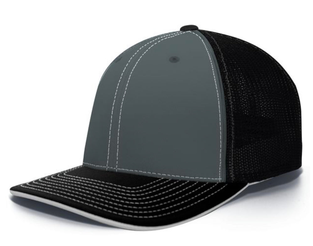 Pacific Trucker Pacflex Cap Style # 404M Splt Colors Hat Embroidered with Your Logo - AtlanticCoastSports