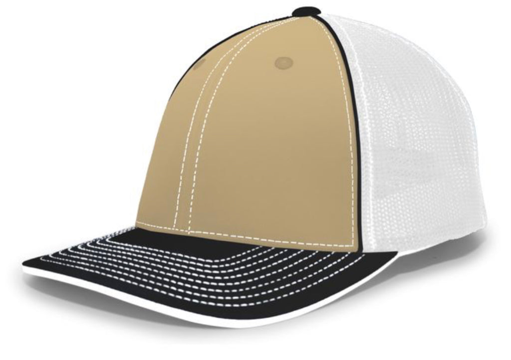 Pacific Trucker Pacflex Tri  and solid Colors 404m Embroidered with Your Logo - AtlanticCoastSports