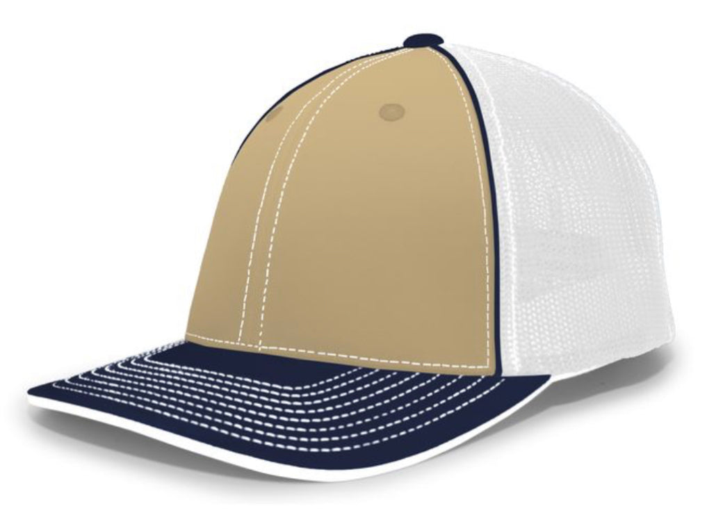 Pacific Trucker Pacflex Tri  and solid Colors 404m Embroidered with Your Logo - AtlanticCoastSports