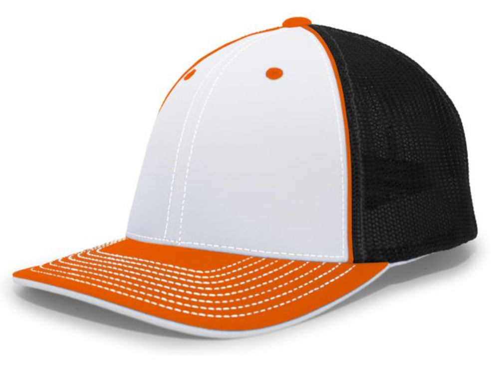 Pacific Trucker Pacflex Tri  and solid Colors 404m Embroidered with Your Logo - AtlanticCoastSports