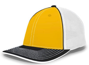 Pacific Trucker Pacflex Tri  and solid Colors 404m Embroidered with Your Logo - AtlanticCoastSports