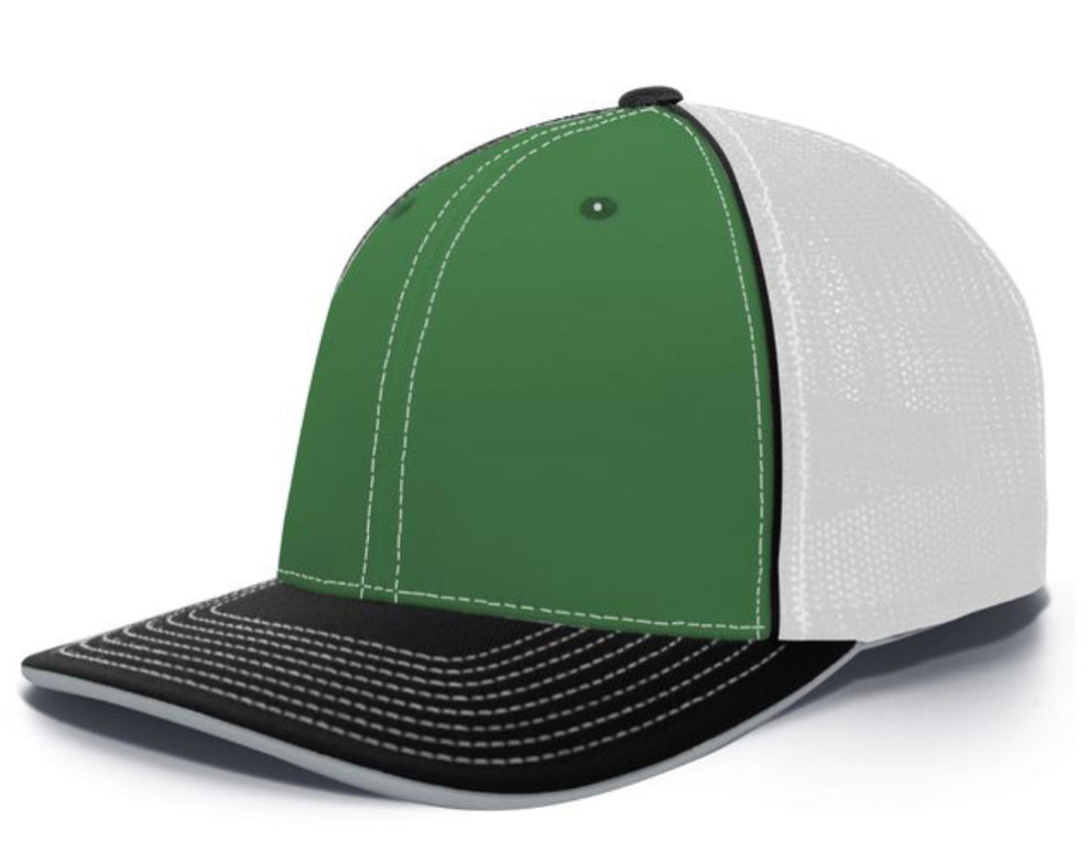 Pacific Trucker Pacflex Tri  and solid Colors 404m Embroidered with Your Logo - AtlanticCoastSports