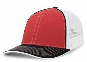 Pacific Trucker Pacflex Tri  and solid Colors 404m Embroidered with Your Logo - AtlanticCoastSports