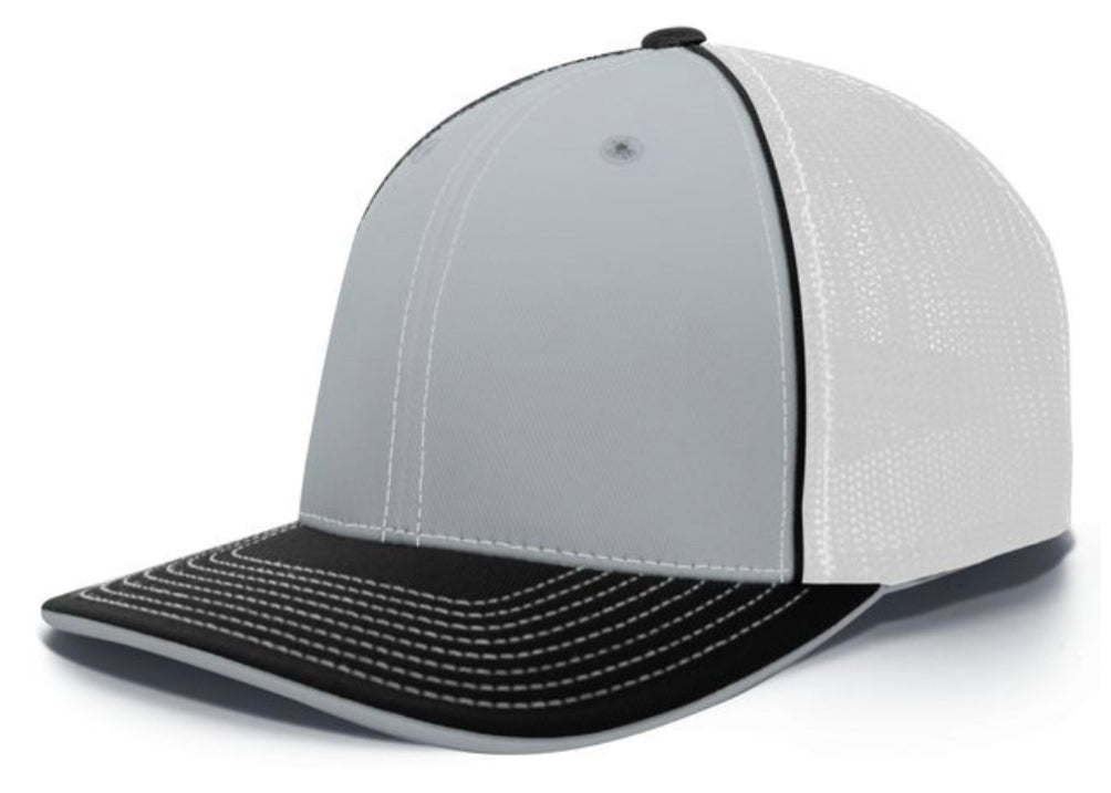 Pacific Trucker Pacflex Tri  and solid Colors 404m Embroidered with Your Logo - AtlanticCoastSports