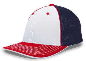 Pacific Trucker Pacflex Tri  and solid Colors 404m Embroidered with Your Logo - AtlanticCoastSports