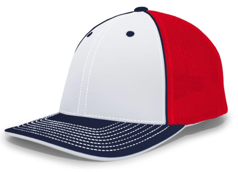 Pacific Trucker Pacflex Tri  and solid Colors 404m Embroidered with Your Logo - AtlanticCoastSports