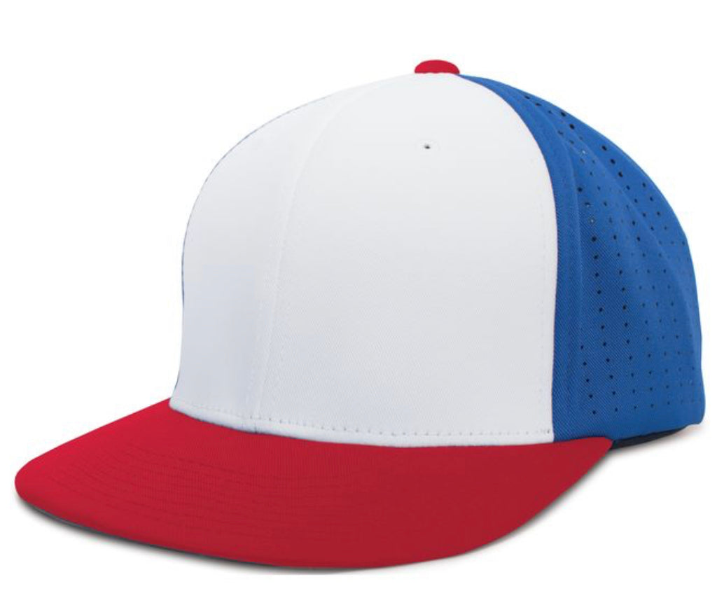 Pacific Headwear Adult F3 Perforated Performance Flexfit Cap - AtlanticCoastSports