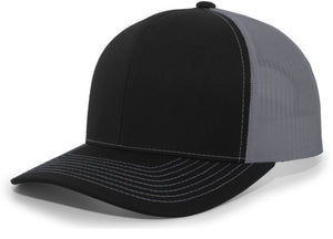 Pacific Headwear Contrast Stitch Trucker Snapback 104s - AtlanticCoastSports