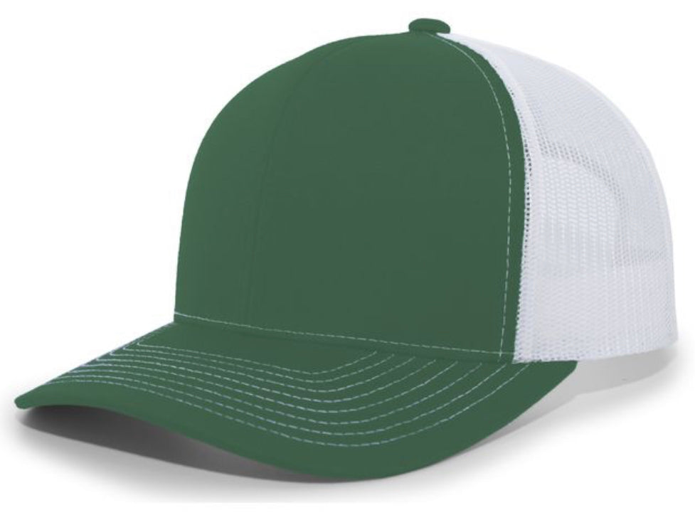 Pacific Headwear Contrast Stitch Trucker Snapback 104s - AtlanticCoastSports