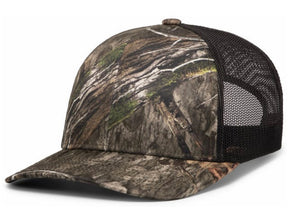 Pacific Headwear 108C Camo Snapback Trucker Hat - AtlanticCoastSports