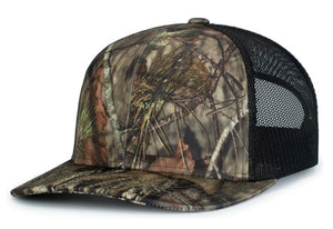 Pacific Headwear 108C Camo Snapback Trucker Hat - AtlanticCoastSports