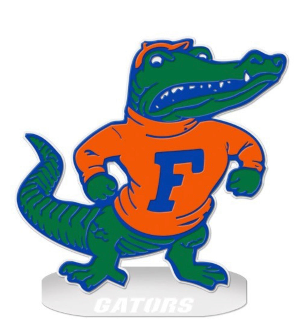 Gameday Ironworks Florida Gators 4 Color Gator. 2 Foot Wide Cutting edge iron - AtlanticCoastSports