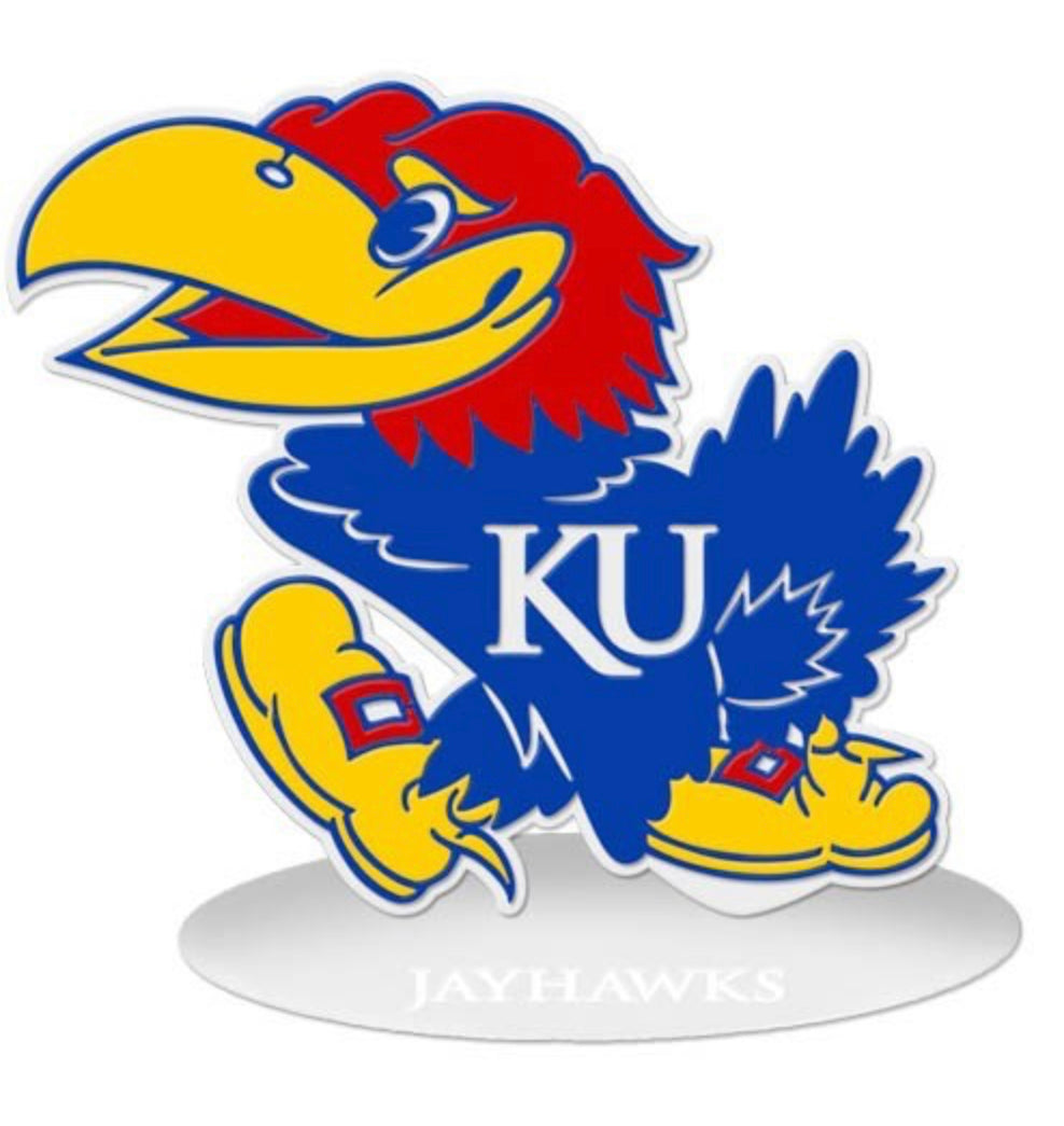 Gameday Ironworks Kansas Jayhawks 2 Foot Wide Cutting edge iron - AtlanticCoastSports