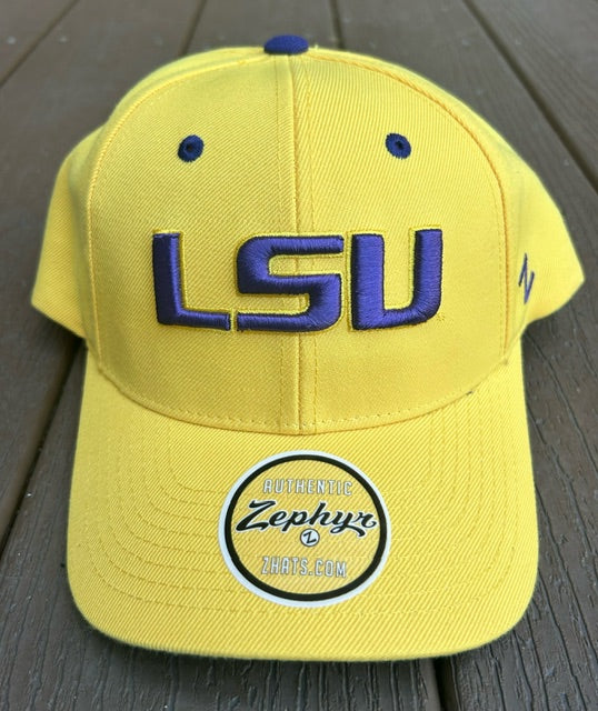 Zephyr's Gold LSU Tigers Adjustable Cap - AtlanticCoastSports