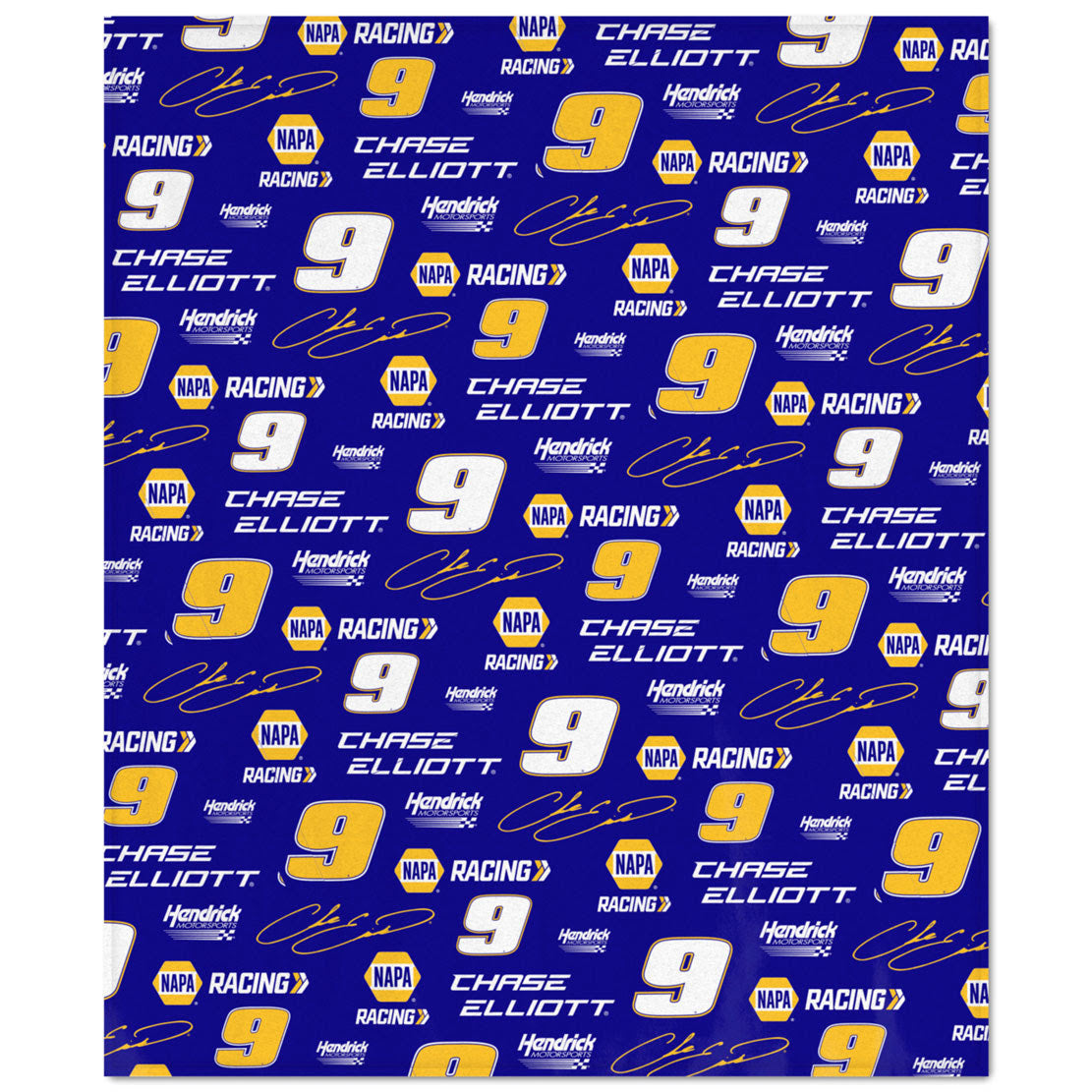 WinCraft Nascar [ELLIOTT #9] Ultra Soft Fleece Blanket - AtlanticCoastSports