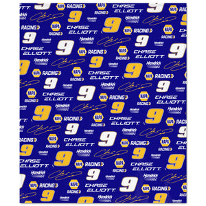 WinCraft Nascar [ELLIOTT #9] Ultra Soft Fleece Blanket - AtlanticCoastSports