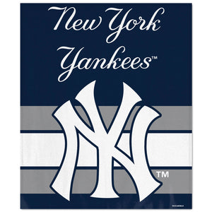 WinCraft New York Yankees Ultra Soft Fleece Blanket - AtlanticCoastSports