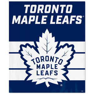 WinCraft  Toronto Maple Leafs Ultra Soft Fleece Blanket - AtlanticCoastSports