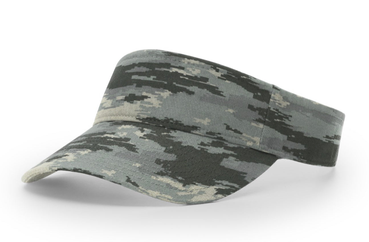 Richardson 848 Camo Visor - AtlanticCoastSports