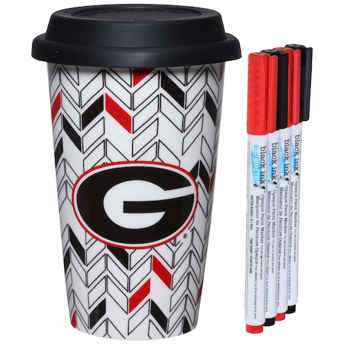 Georgia Bulldogs Just Add Color Travel Cup - AtlanticCoastSports