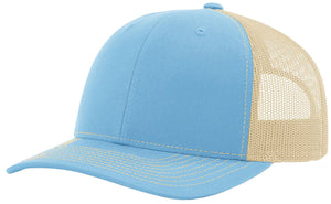 Richardson 112 Twill Mesh Snapback Trucker Caps (EMBROIDERY AVAILABLE) - AtlanticCoastSports