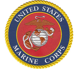 Marines Classic Seal Flex Emblem With Travel Lid - AtlanticCoastSports