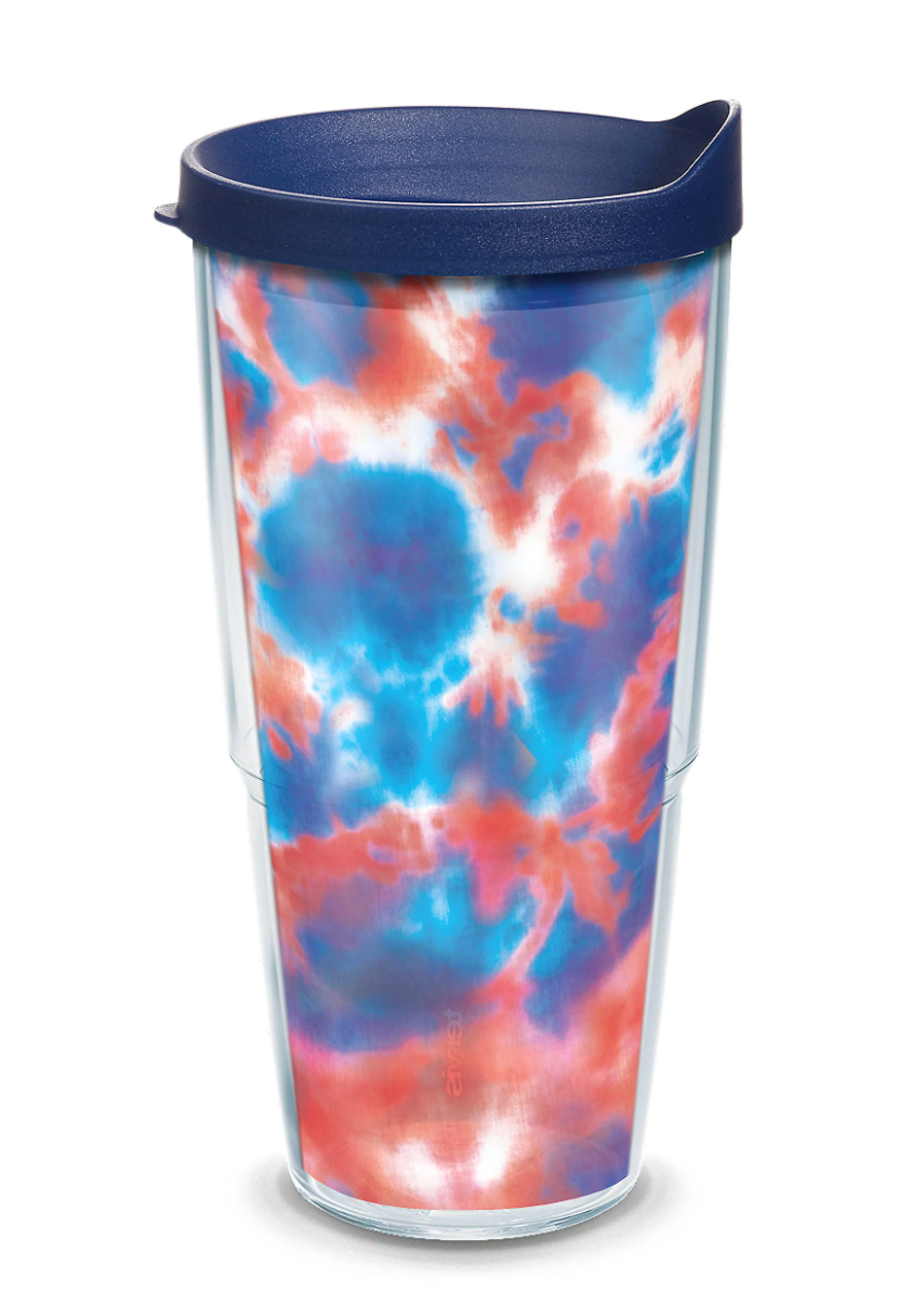 Americana Tie Dye Wrap With Travel Lid - AtlanticCoastSports