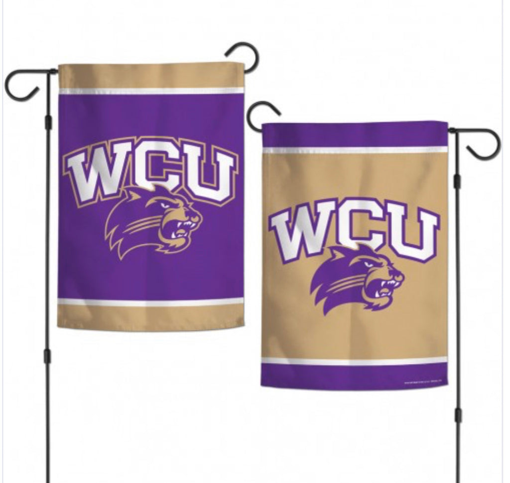 Western Carolina 2 Sided Garden Flag 12.5" X 18" - AtlanticCoastSports