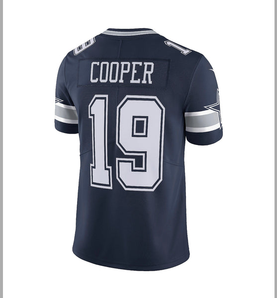 Dallas Cowboys No19 Amari Cooper Men's Nike Multi-Color 2020 Crucial Catch Jersey Greyheather