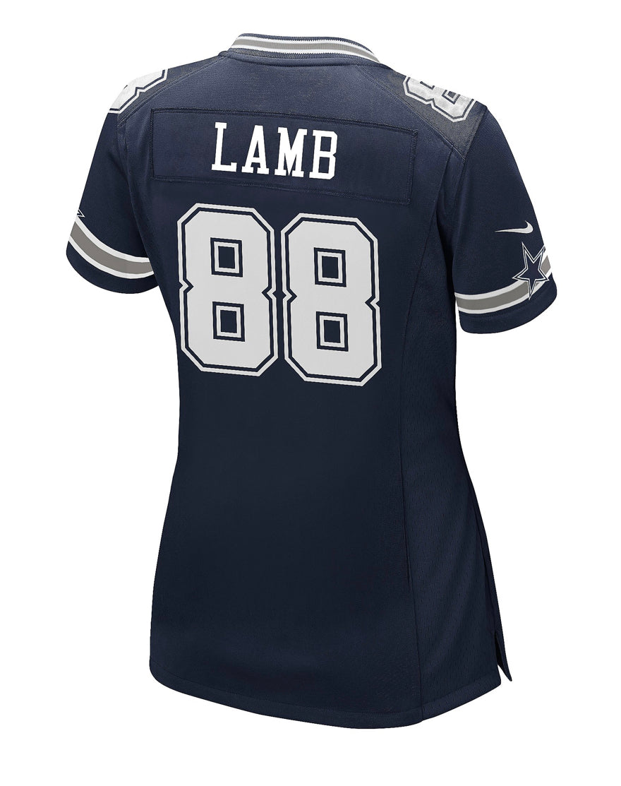 Dallas Cowboys women’s CeeDee Lamb #88 Nike Navy Game Replica Jersey - AtlanticCoastSports