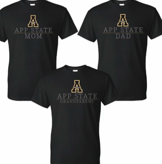 Appalachian State Mountaineers Mom/Dad T’s - AtlanticCoastSports