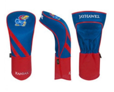 Kansas University Gold Driver Head Cover - AtlanticCoastSports